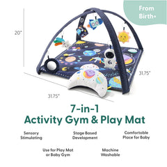 The Peanutshell Hanging Toys promote hand-eye coordination and sensory play.