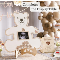 The Real Bossy Baby display box and stand provides a neat keepsake display.