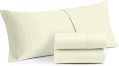 The Sky Bedding toddler pillowcase ivory 14x20 front view shows soft, breathable fabric.