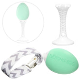 The Teething Egg baby teether for soothing gums and safe chewing.
