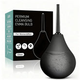 TheClover Enema Bulb 8oz with ergonomic design for easy, comfortable cleansing.