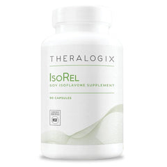 Theralogix IsoRel bottle with whole soybean extract for daily wellness