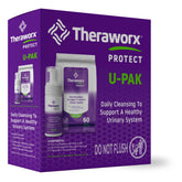 Theraworx Upak wipes front view for daily cleansing and hygiene