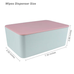 The Revenant pink top view shows smooth lid for quick, tidy wipe retrieval.