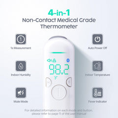 ThermoQuick measures body and object temperature for reliable surface readings