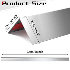 Therwen corner protector showing adhesive tape setup for quick installation.