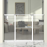 THEYFIRST 41-inch cat gate front view shows a tall, secure barrier.