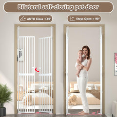 THEYFIRST auto-close function ensures the gate self-seals after crossing.
