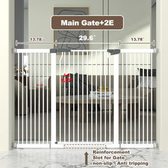 THEYFIRST expansion kit attachment widens the gate for larger openings.