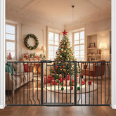 theyfirst extra-wide baby gate for stairs, no-drill setup for safe access
