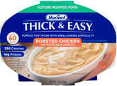Thick & Easy Purees roasted chicken with potatoes and carrots tray ready to serve
