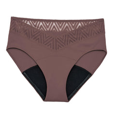 Thinx Comfort Stretch Hip Huggers front view, sleek fit with comfortable, breathable construction for daily wear