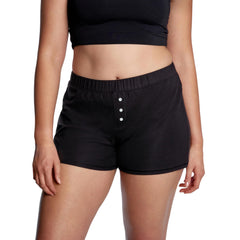 Close-up of THINX cotton-modal fabric highlighting luxurious softness