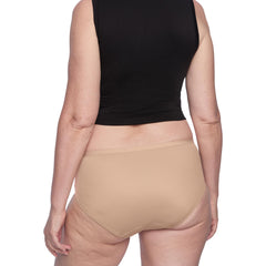 Thinx For All Leaks moisture-wicking top layer keeps you dry during daily activities.