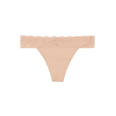 Thinx For All Leaks black thong underwear XXL for daily discretion and light protection.