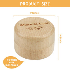 Thootyriaf umbilical cord memorial box lid engraved for easy identification.