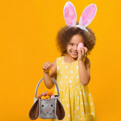 THOVSMOON a portable Easter basket ready for easy carrying during hunts.