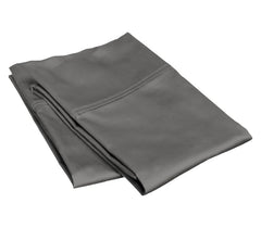 Threadinbox Pima cotton pillowcase close-up, silky finish for skin and hair comfort