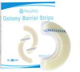 THUJPKU ostomy barrier strip around the stoma for a skin-friendly seal.