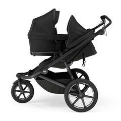 Thule Bassinet Soft Beige removable perforated mattress is washable for easy care.
