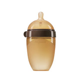 Thyseed breast-like bottle nipple supports natural latch at feeds