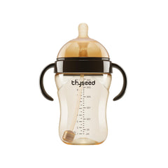 Thyseed PPSU natural breast-like bottle promotes a natural latch and comfortable feeding.