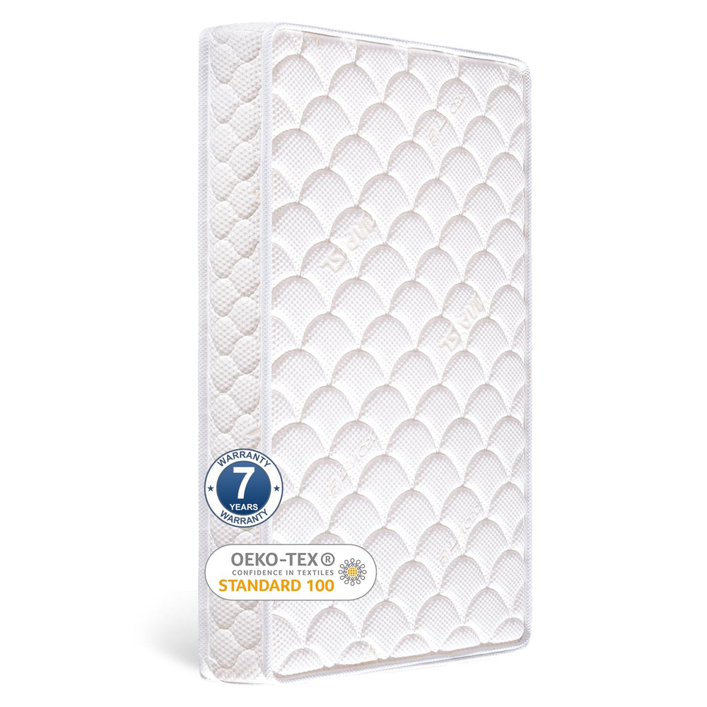 Tiankehan dual-sided crib mattress with knitted fabric offers soft, breathable support.
