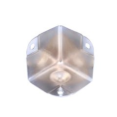 Tiazza box edge protectors reinforce silver corners on a storage box