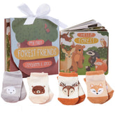 Tickle and Main Hello Forest board book with vivid forest scenes to spark curiosity.