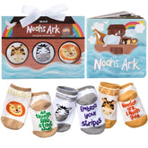Tickle and Main Noah's Ark gift set cover with a charming baptism keepsake.
