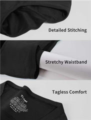 TIICHOO gusset close-up demonstrates four-layer protection and comfort.