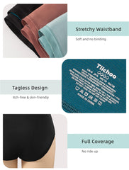 TIICHOO reusable PFAs-free underwear supports sustainable, wash-and-wear use.