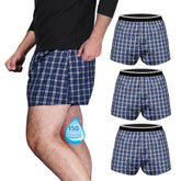 TIICHOO washable underwear for men, left view, discreet protection for daily activities.