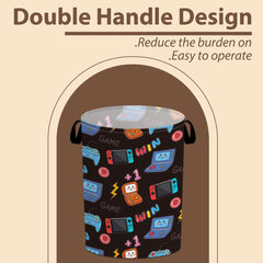 Tillfuru Classic Gamer Hamper durable handles enable easy lifting and moving.