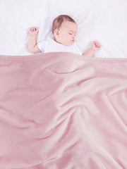 TILLYOU pink 30x40 blanket ideal for daycare or stroller use
