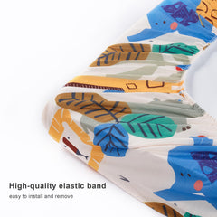 TILLYOU soft-knit jersey fabric keeps skin comfortable for baby diaper changes.