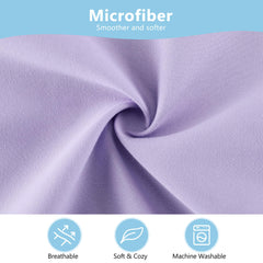 TILLYOU envelope-closure pillowcase closeup demonstrates a snag-free edge design.