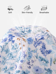 TILLYOU 52x28 standard crib sheet with secure elastic edge.