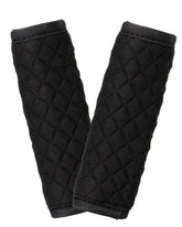 TinlyFinly car seat belt pad close-up showing soft rhombus plush texture for gentle skin contact.