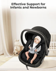 TinlyFinly head-support provides extra stability for tiny heads during travel