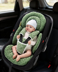TinlyFinly extra headpiece provides newborn head stability during journeys