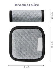 TinlyFinly stroller belt pad gray cushions straps for smoother rides