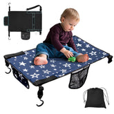 TinlyFinly toddler airplane bed assembly demonstrates quick travel setup and extra space.