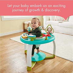 Tiny Love Here I Grow 360-degree seat lets baby explore all around.