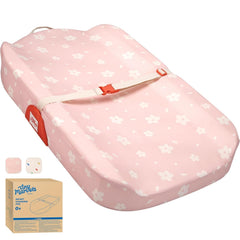 Tiny Marvels non-slip change pad top view showing stable diaper-changing surface