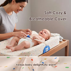 Tiny Marvels changing pad base non-slip grip on a changing surface