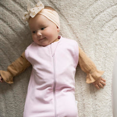 Tiny Twinkle 1-0 TOG sleep sack highlights breathable micro-fleece comfort