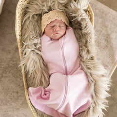 Tiny Twinkle breathable micro-fleece fabric provides gentle warmth and skin comfort.