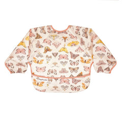 Tiny Twinkle full-body coverage bib offers splash protection