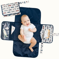 Tiny Twinkle portable changing pad in compact fold design for easy storage on the go.